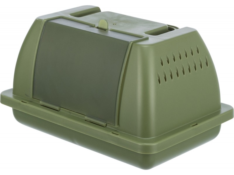 TRIXIE Transportbox olivgrün 24x13x16cm (59051) Kleintiere/Vogel