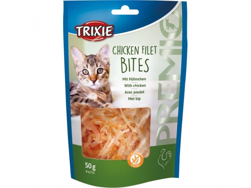 TRIXIE Premio Chicken Filet Bites 50g Snack Katze (42701)