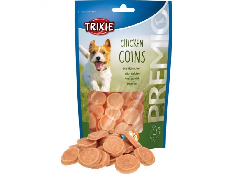 TRIXIE PREMIO Chicken Coins 100g (31531)