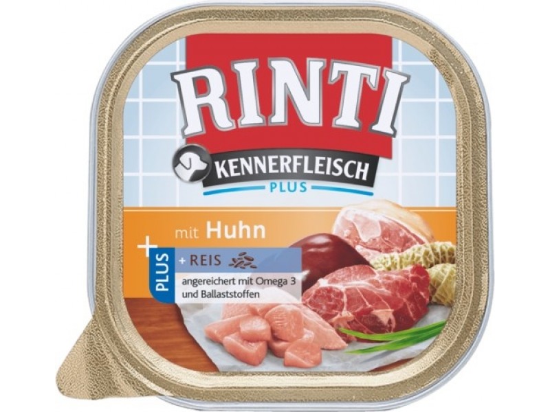 Kennerfleisch 300g Schale Huhn+Reis