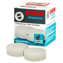 EHEIM Filterpatrone (2 Stück) für aquaball 45, biopower 160/200/240 (2618060)