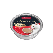 animonda Vom Feinsten Snack Pudding 3x85g Rind pur (83018) Katze