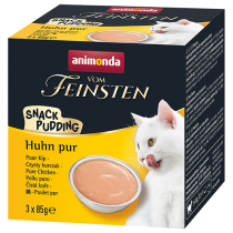animonda Vom Feinsten Snack Pudding 3x85g Huhn pur (83019) Katze
