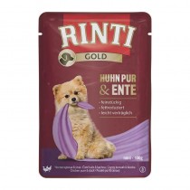 RINTI Gold 100g Pouch Huhn pur und Ente (93003)