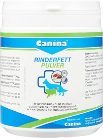 Canina Rinderfett Pulver 250g Barf (131204) Hund/Katze