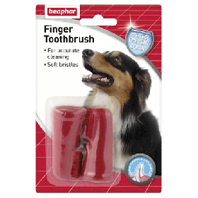 beaphar Finger-Zahnbürste Hund 2 St. (11327)