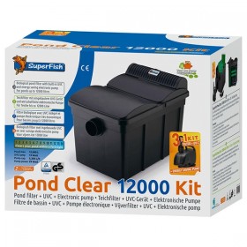 SuperFish Pond Clear Kit 12000 UVC 13W Teichfilterset (06020240)