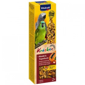 Vitakraft Kräcker® + Mandel & Tropenfrucht Papagei 2St/180g (21296)