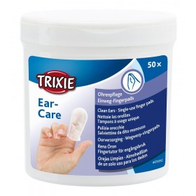 TRIXIE Ohrenpflege Einweg-Fingerpads 50 St. (29392) Hund/Katze/Kleintiere