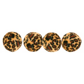 TRIXIE Spielbälle mit Leopardenmuster ø 4 cm 4 St. (4109)