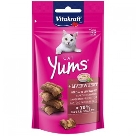 Vitakraft Cat Yums® + Leberwurst 40g (28822)