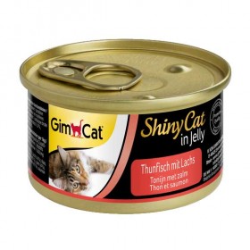 GimCat ShinyCat in Jelly Thunfisch mit Lachs 70g (414195)