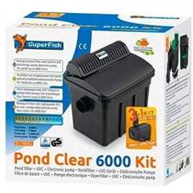 SuperFish Pond Clear Kit 6000 UVC 7W Pumpe Teichfilterset (06020235)