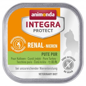 animonda INTEGRA PROTECT Katze Renal/Nieren 100g Schale mit Pute (86803)