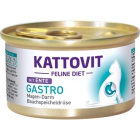 KATTOVIT Feline Diet Gastro Ente Dose 85g  (77212)