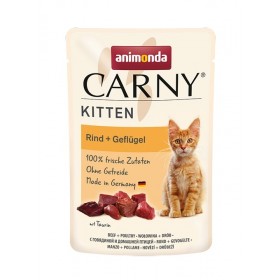 animonda Carny Kitten 85g Pouch Rind+Geflügel (83075)