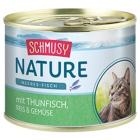 Schmusy Nature 185g Dose Meeres-Fisch Thunfisch Reis&Gemüse (71056)