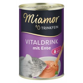Miamor Trinkfein Vitaldrink für Katzen 135ml mit Ente (74363)