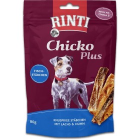 RINTI Chicko Plus 80g Beutel Fischstäbchen (91425) Hundesnack