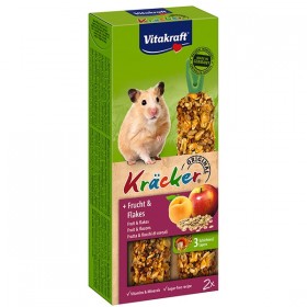 Vitakraft Kräcker® Frucht & Flakes Hamster 2St./112g (25154)