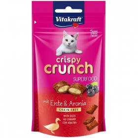 Vitakraft Cat Crispy Crunch mit Ente & Aronia 60g (39315)