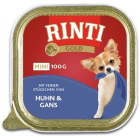 RINTI Gold Mini 100g Schale Huhn&Gans (92022)