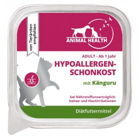 Animal Health Katze Adult 100g Hypoallergenenschonkost mit Känguru (912773)