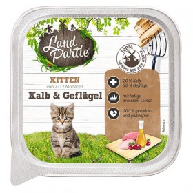 LandPartie 100g Schale Kitten Geflügel und Kalb (812914)