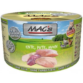 MAC's Cat 200g Dose mit Ente, Pute und Huhn (00808)