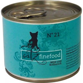 catz finefood No.21 Wild und Rotbarsch 200g Dose (008313)