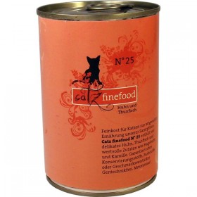 catz finefood No.25 Huhn und Thunfisch 400g Dose (008382)