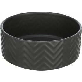 TRIXIE Keramiknapf schwarz 0,9l D16cm (25021)