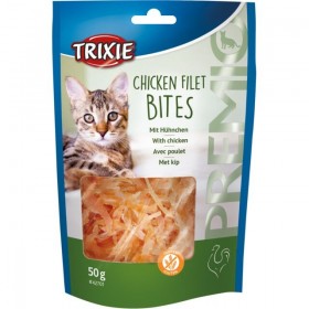 TRIXIE Premio Chicken Filet Bites 50g Snack Katze (42701)