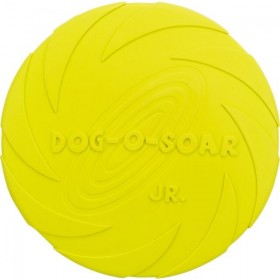 TRIXIE Hundespielzeug Dog Disc Frisbee schwimmt 15cm (33500) Naturgummi