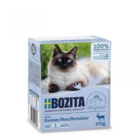 BOZITA Cat Häppchen in Soße 370g Tetrapack mit Rentier (04930)