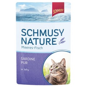 Schmusy Nature 100g Pouch Meeres-Fisch Sardine pur (71012)