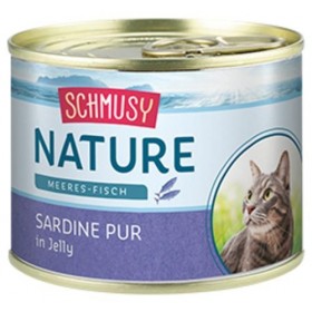 Schmusy Nature 185g Dose Meeres-Fisch Sardine pur (71052)
