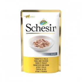 Schesir Cat 85g Pouch Jelly Thunfisch & Hühnerfilet (0101016)