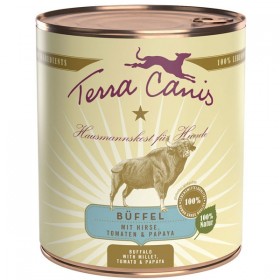 Terra Canis Classic 800g Dose Büffel mit Hirse, Tomaten & Papaya (180020)