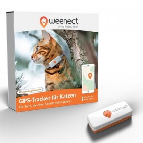 Weenect GPS Tracker Katze XS schwarz (WE-006EU-C-B-DE)