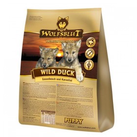 WOLFSBLUT Wild Duck Puppy 500g Ente und Kartoffel