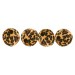 TRIXIE Spielbälle mit Leopardenmuster ø 4 cm 4 St. (4109)